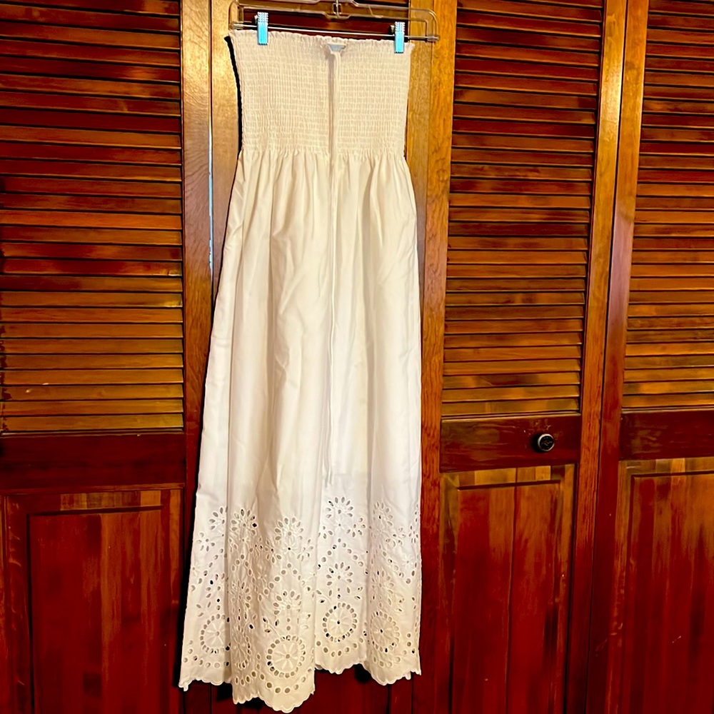 New white eyelet sundress never worn